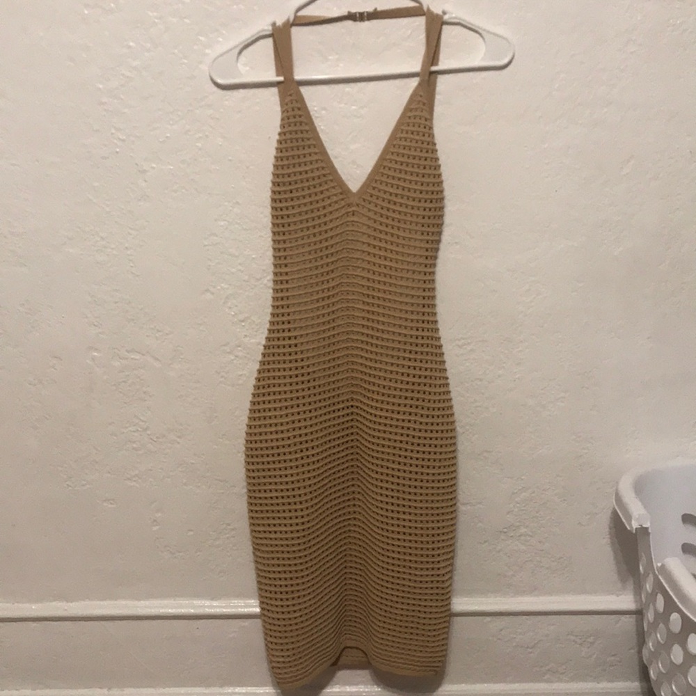 NOT FOR SALE Low back midi dress